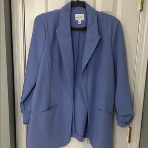 Nine West Women's Classic Blue Suit Jacket